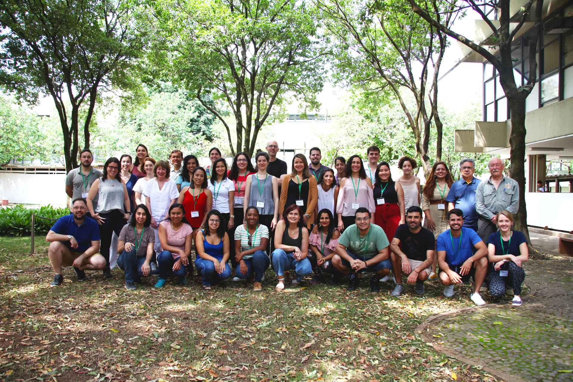 Group photo of Gnatwork workshop attendees
